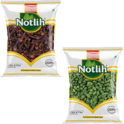 Notlih Cloves 100gm+ Elaichi 100gm(2 x 100 g)