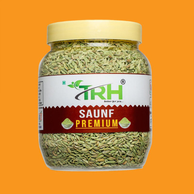 TRH Premium Organic Whole Premium Quality Saunf Fennel Seeds - T100(100 g)
