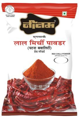 NEELAM Red Chilli Powder Patna Quality Pure Lal Mirchi Powder No Artificial Colors(500 g)