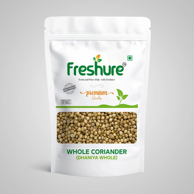 Freshure Coriander Seed | Dhaniya Seed Whole | Coriander | Sabut Dhaniya | Daniyalu Seeds(250 g)