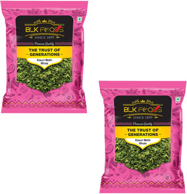BLK FOODS Select Kasuri Methi Whole 200g(2 x 100 g)