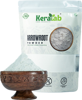 KERALAB Home Made Arrowroot Powder | No Additives | Ideal for Babies & Adults(1 kg)