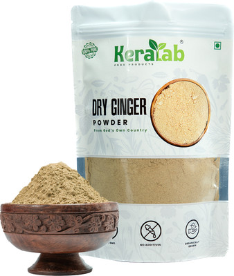 KERALAB Dry Ginger Powder | Natural & Pure Chukku | Ideal for Cooking and Home Remedies(250 g)