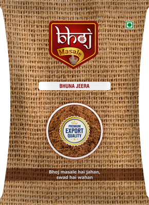 Bhoj Masale Fresh and Natural Roasted Cumin Bhuna Jeera Powder Zero Additive & Preservatives(100 g)