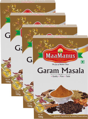 MaaManus Garam Masala |Easy to Cook 100g, Pack of 4(4 x 100 g)