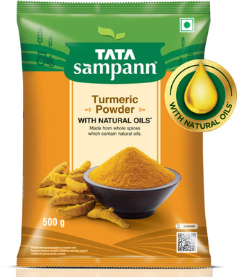Tata Sampann Turmeric Powder With Natural Oils, Haldi Powder(500 g)