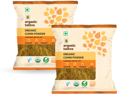 Organic Tattva Organic Cumin Powder 100g Each(2 x 100 g)