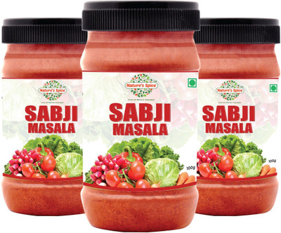 Nature's Spice Sabji Garam Masala - 300 Grams, Combo Pack of 3 x 100 Grams(3 x 100 g)