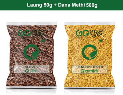 Goshudh Dana Methi 500gm & Laung 50gm Combo Pack 550g(2 x 275 g)