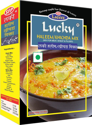 Lucky Haleem/ Khicha Masala 600g (Pack includes Wheat, Lentils & Pulses)(600 g)
