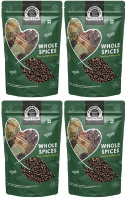 WONDERLAND Whole Black Pepper (Kali Mirch) (4 x 250g Each) (Whole Spices)(4 x 0.25 kg)