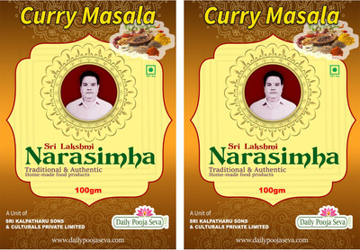 SRI KALPATHARU SON AND CULTURALS Curry Masala(2 x 100 g)
