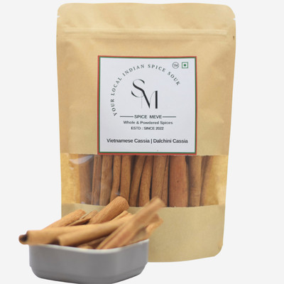 Spice Meve Pure Vietnamese Cassia Cinnamon | Best Quality Saigon(100 g)