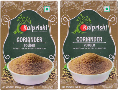 Kalprishi Coriander Powder Combo Pack of 2 (100g Each) | Pure & Aromatic Dhania(2 x 100 g)