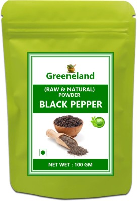 GREENELAND -ORG- Black Pepper Powder ( Kali Mirch Powder / Piper Nigrum ) 100 GM(100 g)