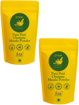 Otkir Pani Puri Chatpata Masala Powder (100 Gram Pouch - Pack Of 2) No Added Colors(2 x 100 g)