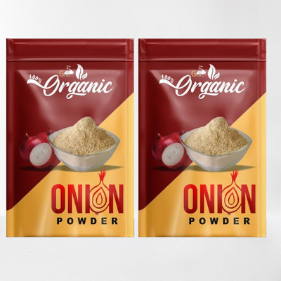 Groly Combo Onion Powder | Pure Dry Onion Blend | Savory & Aromatic Seasoning(2 x 100 g)