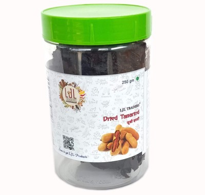 LJL Traders Tamarind Seedless|Imli Seedless|Dried Tamarind Whole(250 g)