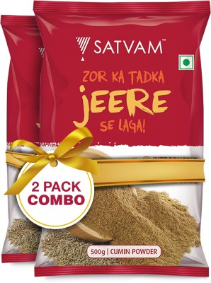 Satvam Cumin / Jeera Powder (2x500g)|(Pack of 2)(2 x 0.5 kg)