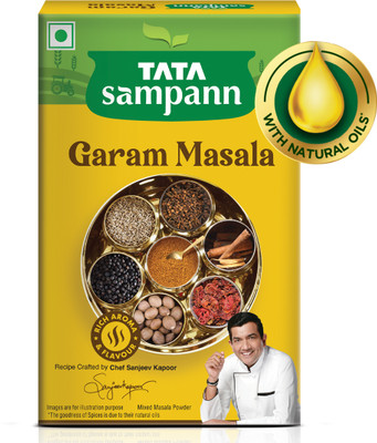 Tata Sampann Garam Masala Powder with Natural Oils, Rich Aroma & Flavour(100 g)