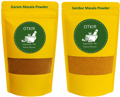 Otkir Home Made Garam Masala And Sambar Masala Powder Combo Pack- 50 Gram Each(2 x 50 g)