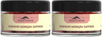 Rasayanam Pure Original Kashmiri Saffron/Kesar| Ideal for Pooja & Pregnancy(2 x 1 g)