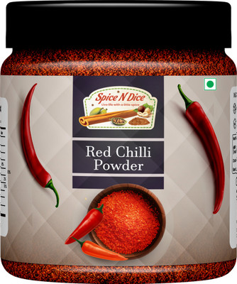spice n dice Pure Red Chilli Powder | Authentic Indian Spice | No Additives or Preservatives(250 g)