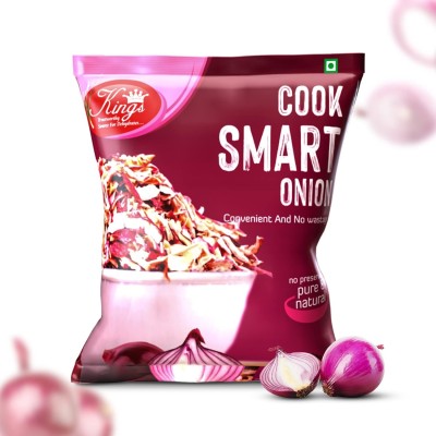 Kings Fresh Cooking Fried Onion - ( Natural) (Smart Cook, 900 Gram)(900 g)