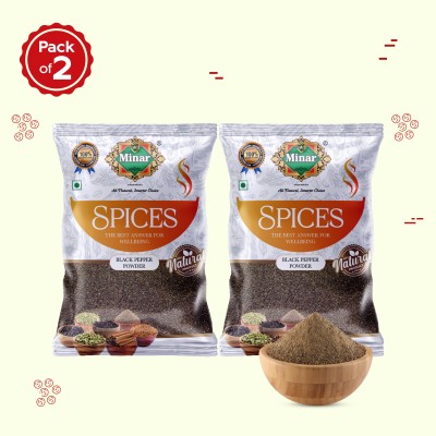 Minar black pepper powder(2 x 100 g)