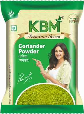 KBM Premium Coriander Powder/ Dhaniya Powder Packet, rich aroma and taste(100 g)