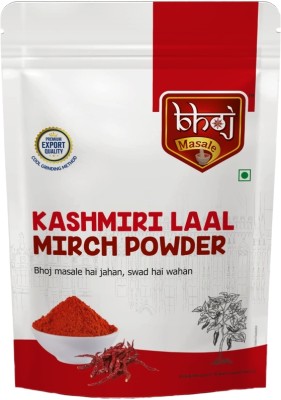 Bhoj Masale Fresh and Natural Kashmiri Lal Mirch Red Chilli Powder No Artificial Additives(200 g)