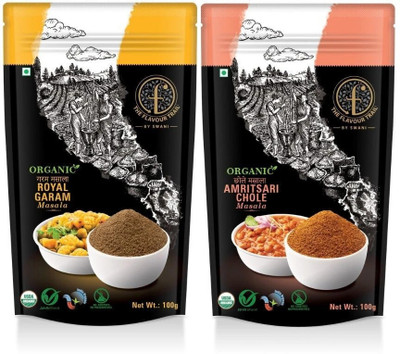 The Flavour Trail by Swani Royal Garam Masala + Amritsari Chole Masala(2 x 100 g)