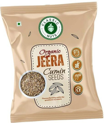 Classic Nuts Cumin Seeds | Sabut Jeera for Cooking & Tadka | Spice for Indian Recipes(100 g)