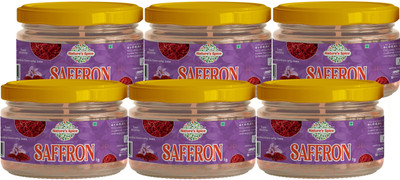 Nature's Spice Kashmiri Saffron / Kesar - 6 Grams (Original Saffron Threads)(6 x 1 g)