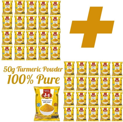 J-1 Turmeric Powder 50g×40 Pack+1 Muft(41 x 50 g)