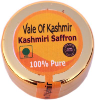 vale of kashmir Kashmiri Original Saffron, Mogra Grade Kashmiri Kesar(1 g)