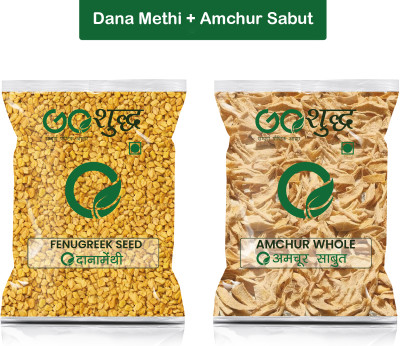 Goshudh Sabut Amchur 250gm & Dana Methi 750gm Combo Pack 1000g(1000 g)