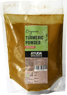 AYUDA Turmeric Powder I Natural Haldi Powder I Pasupu podi I High Curcumin Content(500 g)