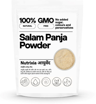 Nutrixia food Salam Panja Powder
Salab Punja Churna/सलाम पांजा Salam Panja/Marsh Orchid…(50 g)