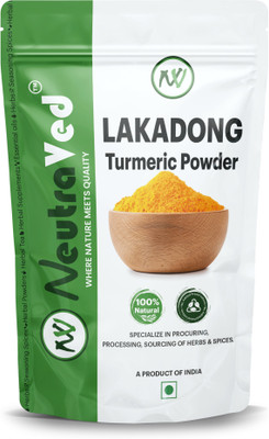 NeutraVed High Curcumin Lakadong Turmeric Powder Haldi For Face & Daily Cooking(100 g)