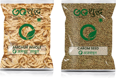 Goshudh Ajwain 1Kg & Amchur Sabut 500gm Combo Pack 1500g(2 x 750 g)