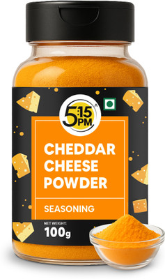 5:15PM Cheddar Cheese Powder Seasoning for Popcorn, Pasta, Pizza, Nachos, Fries(100 g)