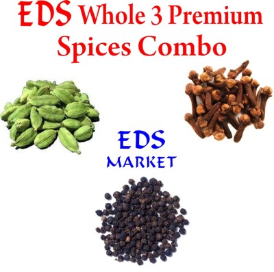 EDS Cardamom 40gm, Black Pepper 100gm, Clove 50gm-Total(190 g)