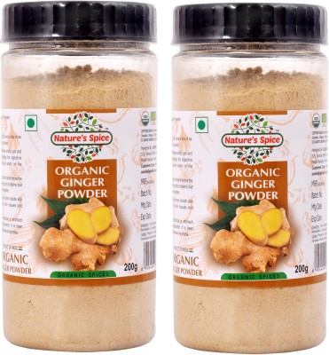 Nature's Spice Organic Ginger Powder - 400 Grams(2 x 200 g)