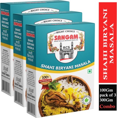 RIGHT CHOICE SANGAM Shahi Biryani Masala 100gm | Pack of 3(3 x 100 g)