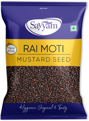 Sayyam Moti Rai (Mustard Seeds - Big)| Sarso | Mohari | Avalu | Kaduku/Kadugu(1000 g)