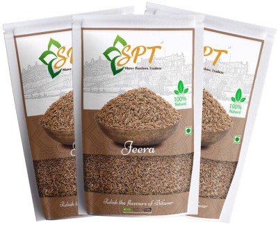 Shree Parshwa Traders Jeera 1.5Kg (500Gm x 3) Seeds for Authentic Indian Flavor(3 x 500 g)