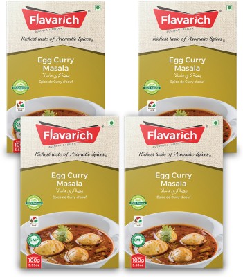 Flavarich Egg Curry Masala, Pack of 4, 100 Grams each(4 x 100 g)