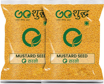 Goshudh Best Quality Mustard Seed 400Gm Each (Pack Of 2) Sarso / Sarson (800 g)(2 x 400 g)