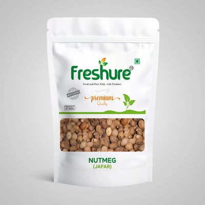 Freshure Nutmeg Whole |Jaifal |Sabut Jaifal | Jafar| Anti-Inflammatory|Jathikka|Jathikai|(50 g)